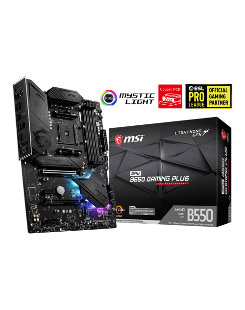 MSI MPG B550 GAMING PLUS AMD RYZEN
